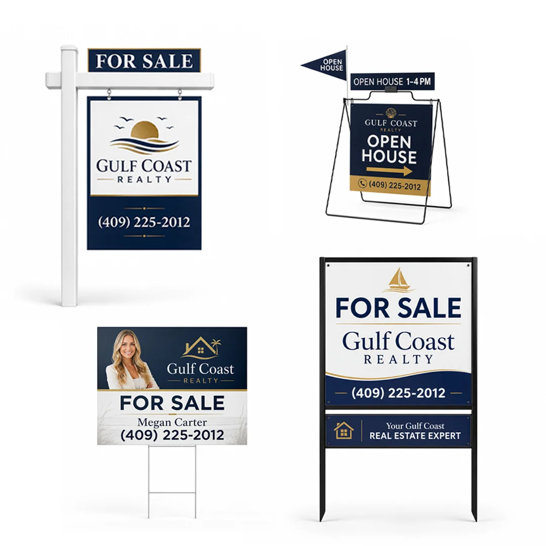 Custom Real Estate Signs by Pixel & Panel