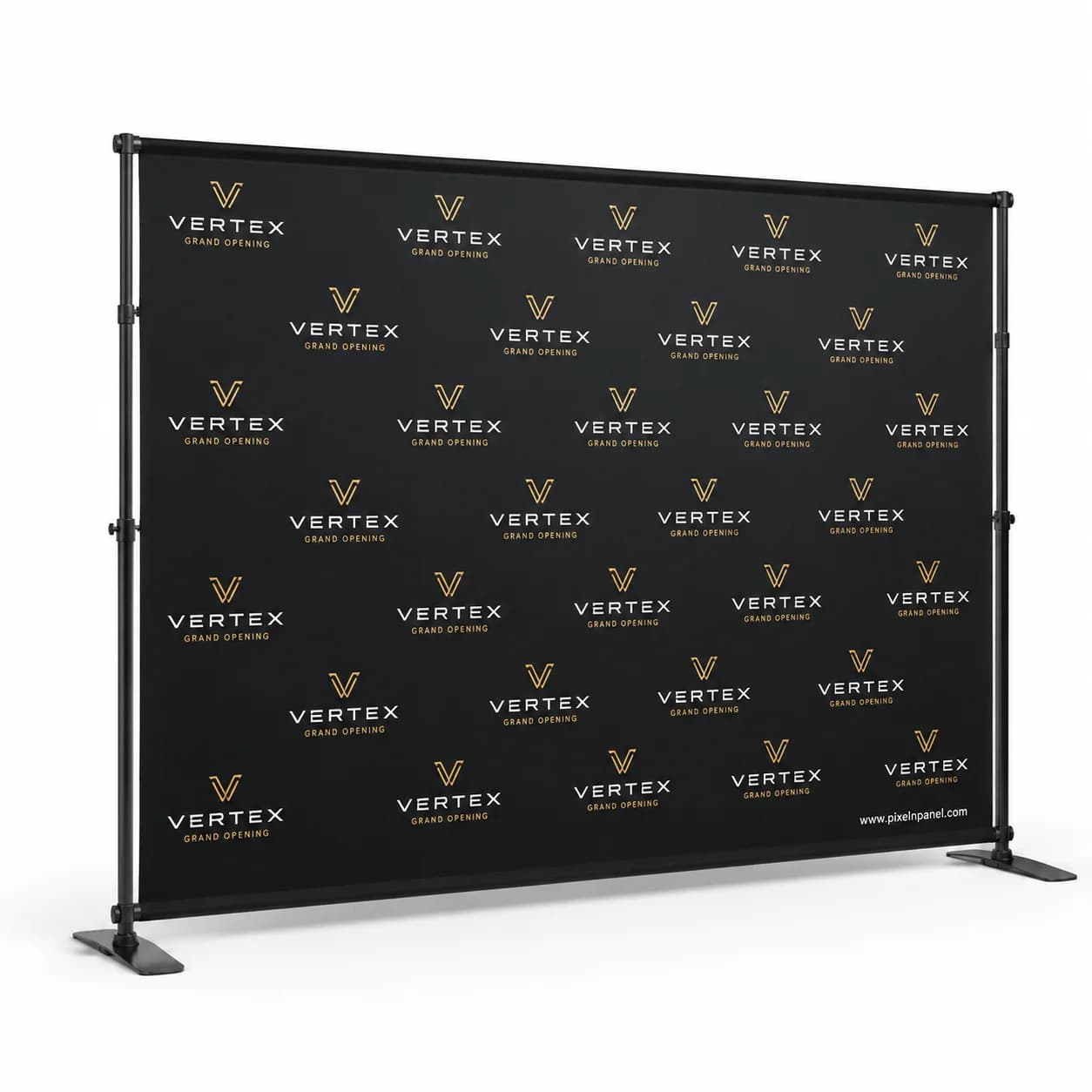 Step and repeat backdrop wall for events and photo ops in Beaumont TX
