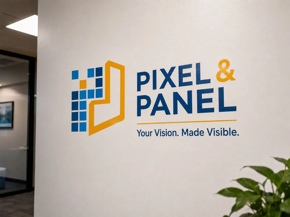 Letreros e impresión personalizados — Pixel & Panel